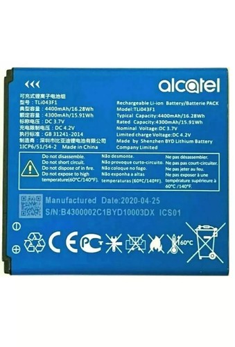 Alcatel tli043f1 battery - alcatel, new