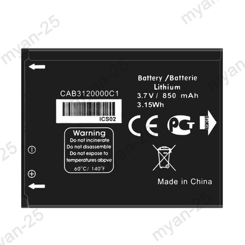 For alcatel lithium cell - for, 3.7v