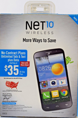 Net10 alcatel one - one, touch